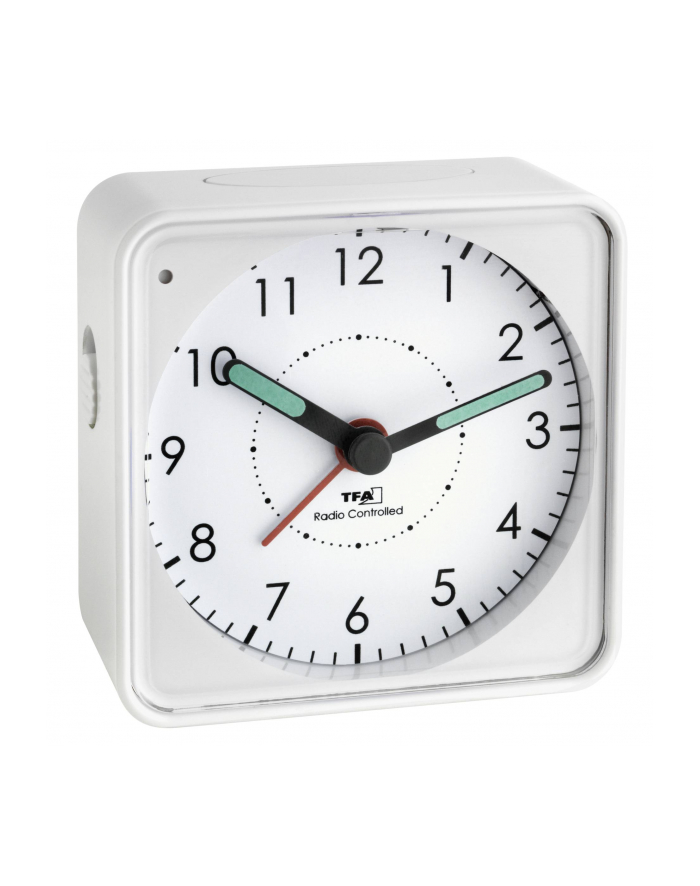 Zegar Tfa 60.1510.02 Picco Alarm Clock Biały główny