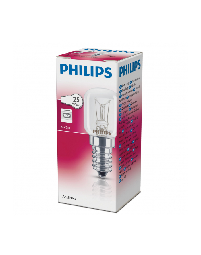 Lighting Philips Do Piekarnika Appliance 25W E14 172Lm 230240V T25 Cl Ov 1Ct (T2525Wclove14) główny