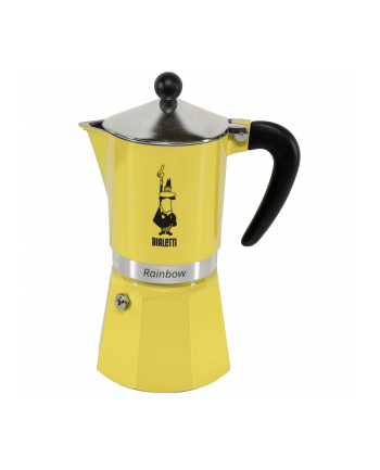 BIALETTI RAINBOW Kawiarka 6 filiżanek 6 TZ żółta