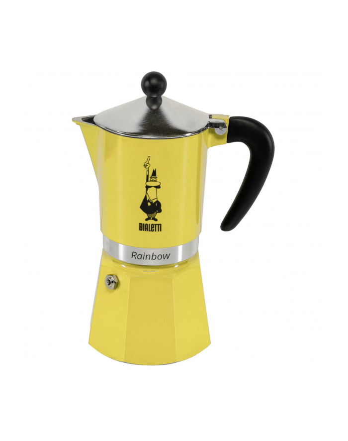 BIALETTI RAINBOW Kawiarka 6 filiżanek 6 TZ żółta główny
