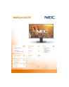 nec Monitor MultiSync EA272F 27 cali czarny USB-C - nr 7