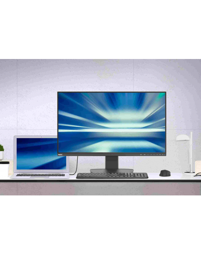 nec Monitor MultiSync EA242F 24 cale biały USB-C główny