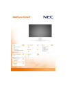 nec Monitor MultiSync EA242F 24 cale biały USB-C - nr 6