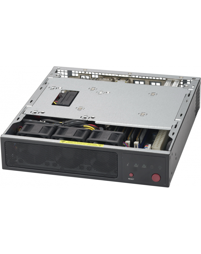 super micro computer SUPERMICRO Chassis Embedded Server BOX for Mini-ITX 1U Height W/O PWS RoHS główny