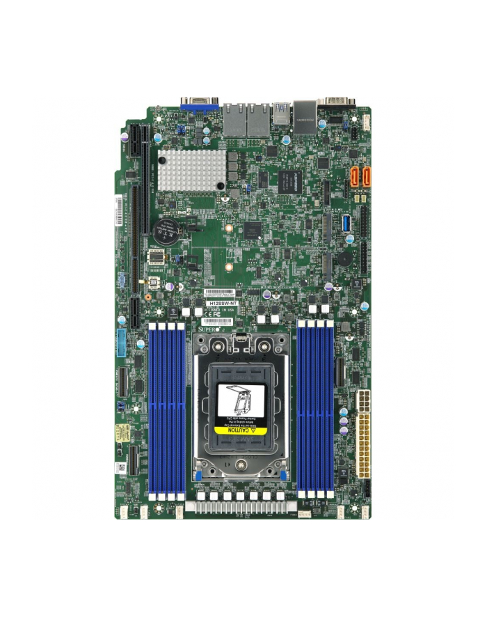 super micro computer SUPERMICRO Motherboard H12 AMD EPYC 7002 SP3 8x DDR4 ATX MB główny