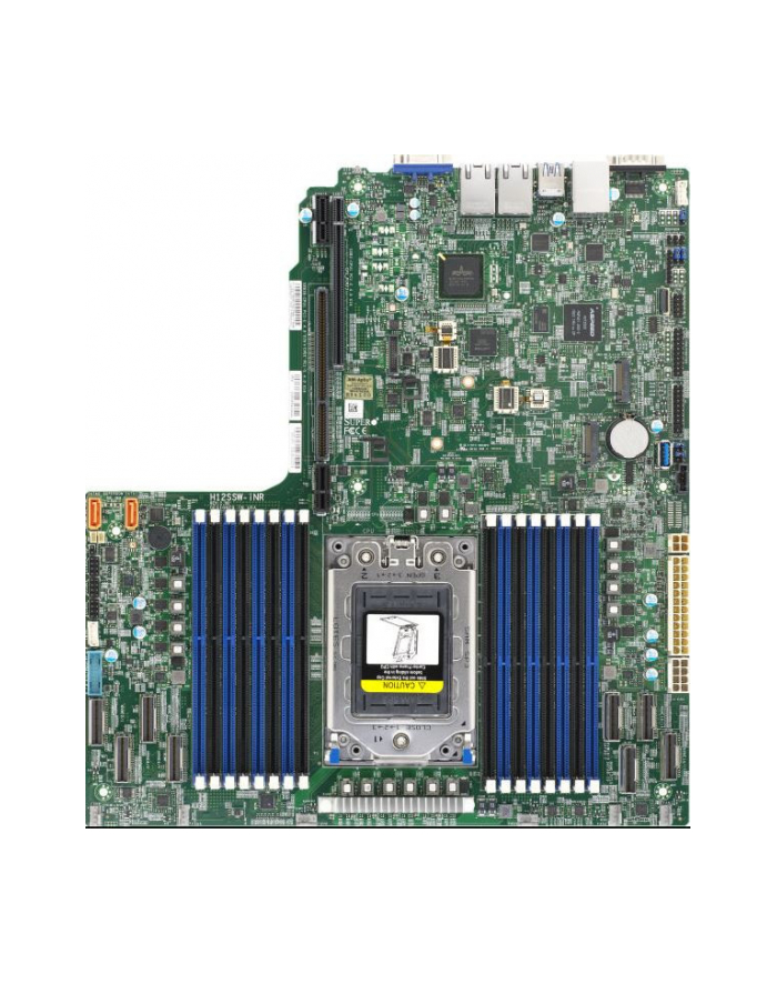super micro computer SUPERMICRO Motherboard H12 AMD EPYC 7002 SP3 16x DDR4 ATX MB główny