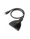 TECHLY 3-Portowy Przełącznik HDMI 3x1 4K 30Hz Pigtail - nr 12