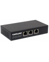 INTELLINET 2 Port Gigabit PoE+ Extender IEEE 802.3at/af Compliant 100 m Additional Range Metal - nr 12