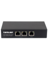 INTELLINET 2 Port Gigabit PoE+ Extender IEEE 802.3at/af Compliant 100 m Additional Range Metal - nr 4