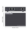 INTELLINET 2-Port Gigabit Ultra PoE Extender Adds up to 100m 328ft to PoE Range PoE Power Budget 60W 2x PSE Ports IEEE 802.3bt/at/af - nr 27
