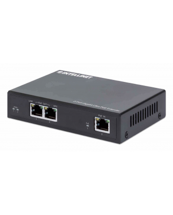 INTELLINET 2-Port Gigabit Ultra PoE Extender Adds up to 100m 328ft to PoE Range PoE Power Budget 60W 2x PSE Ports IEEE 802.3bt/at/af nr 1