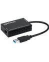 MANHATTAN USB-A to SFP Fiber Optic Converter USB 3.2 Gen 1 1000 Mbps Ethernet Optical Network Connection Open SFP Slot Black - nr 15