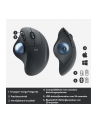 LOGITECH ERGO M575 Wireless Mouse GRAPHITE - nr 34