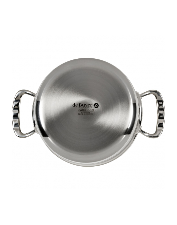 De Buyer Garnek wysoki z pokrywką 3,4 L stalowo-aluminiowy Affinity (D-3742-20) główny