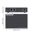 INTELLINET 2-Port Gigabit Ultra PoE Extender Adds up to 100m 328ft to PoE Range PoE Power Budget 60W 2x PSE Ports IEEE 802.3bt/at/af - nr 22
