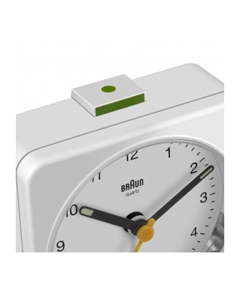 Braun Bc 03 W Budzik Kwarcowy Biały