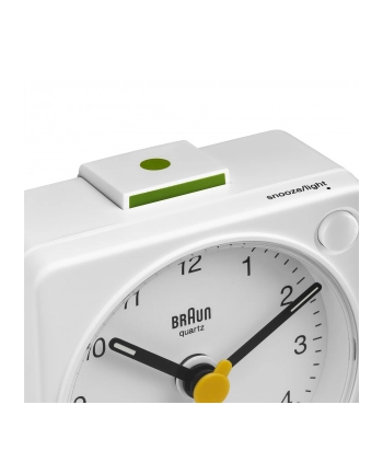 Braun Bc 02 Xw Budzik Kwarcowy Biały