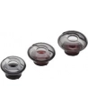 Plantronics Voyager 5200 replacement earplug attachment (black / transparent medium) - nr 13