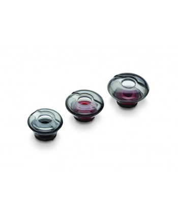 Plantronics Voyager 5200 replacement earplug attachment (black / transparent medium)
