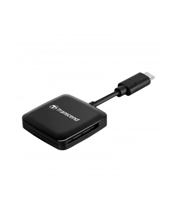 TRANSCEND RDC3 Cardreader SD/microSD USB-C 3.2 gen1 Black