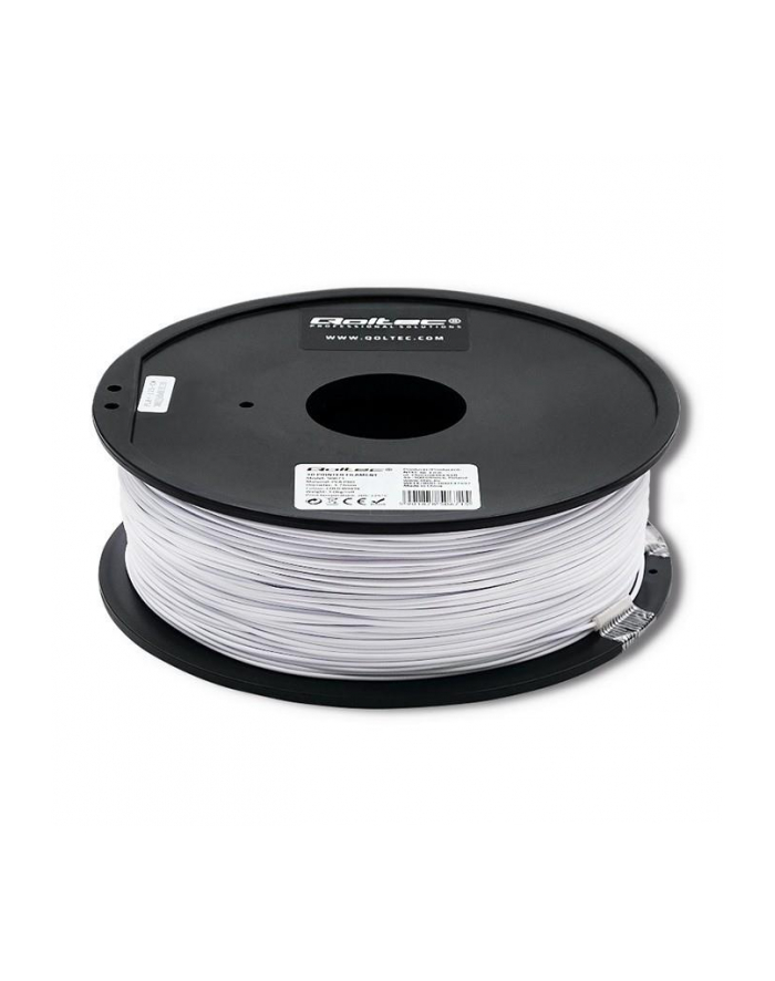 QOLTEC Professional filament for 3D print ABS PRO 1.75mm 1kg Cold white główny