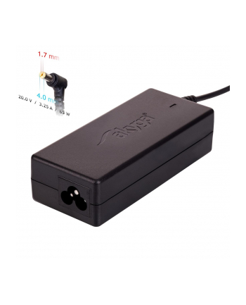 AKYGA Notebook power supply AK-ND-74 20V / 3.25A 65W 4.0 x 1.7 mm 1.2m