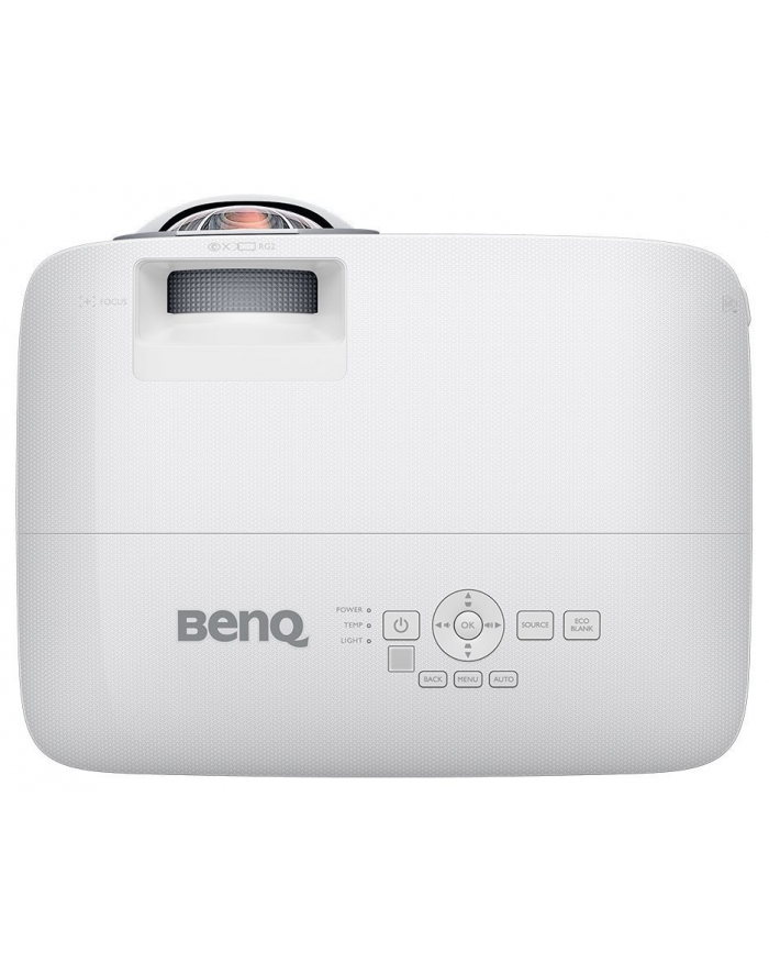 BENQ projector MW809STH DLP WXGA Short-throw 87inch 0.91m 3600 AL 12000:1 29db Eco mode 10W Speaker główny