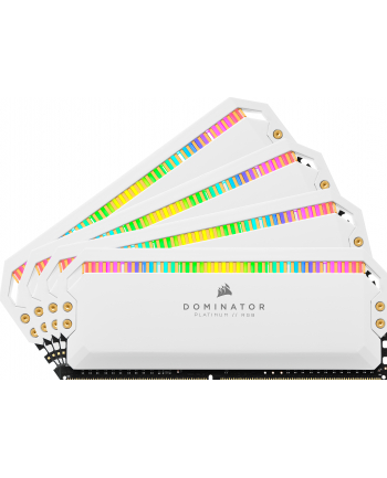 Corsair DDR4 - 32 GB -3200 - CL - 16 - Quad-Kit, Dominator Platinum RGB (white, CMT32GX4M4Z3200C16W)