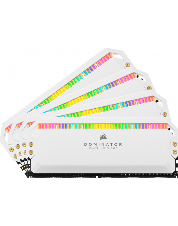 Corsair DDR4 - 32 GB -3200 - CL - 16 - Quad-Kit, Dominator Platinum RGB (white, CMT32GX4M4Z3200C16W) główny