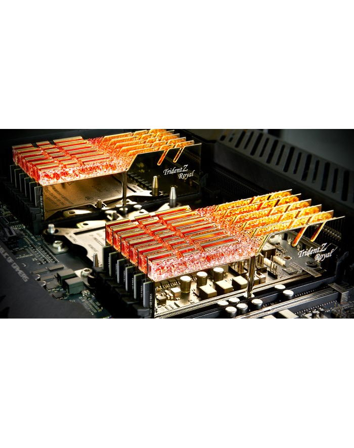 G.SKILL Trident Z Royal DDR4 64GB 2x32GB 2666Mhz DIMM CL19 1.2V Gold główny