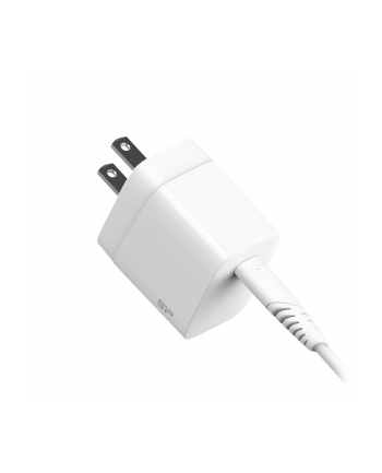 SILICON POWER Charger QM10 Quick Charge 18W USB Type-C + cable USB-Lightning White