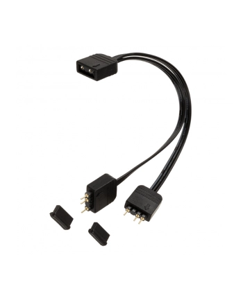 Akasa AK-CBLD08-12BK - RGB LED splitter - 12 cm (AKCBLD0812BK)