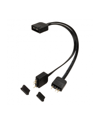 Akasa AK-CBLD08-12BK - RGB LED splitter - 12 cm (AKCBLD0812BK)