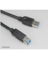Akasa USB 3.0 A to B (AK-CBUB01-15BK) - nr 1