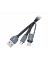 Akasa KABEL USB  2V1 USB TYPE-C A MICRO B NA USB TYPE-A, 100CM  (AKCBUB3510BK) - nr 1