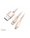Akasa Kabel USB Akasa 2.0 Typ-A do Micro / Type-C (AKCBUB4212GL) - nr 1