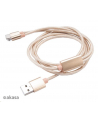 Akasa Kabel USB Akasa 2.0 Typ-A do Micro / Type-C (AKCBUB4212GL) - nr 2