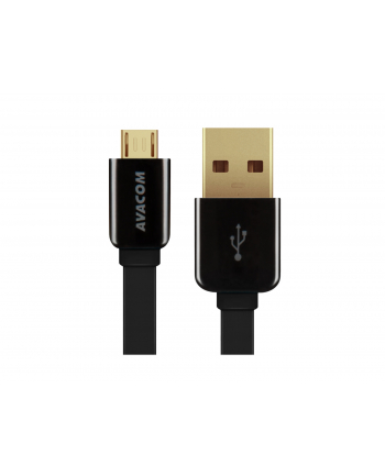 Kabel USB Avacom Kabel USB (2.0) USB A M- USB micro M 1.2m czarny Avacom