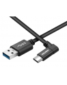 Avacom KABEL USB (2.0), USB A M- USB C M, 1.1M, OKRĄGŁY, CZARNY, ZŁĄCZE 90 ST  (KUAHXSX11B0V) - nr 3
