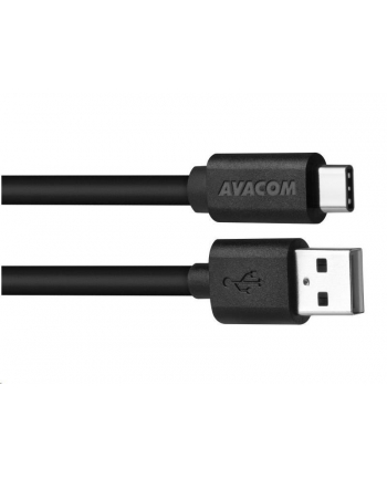 Kabel USB Avacom Kabel USB (2.0) USB A M- USB C M 1m czarny Avacom