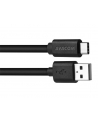 Kabel USB Avacom Kabel USB (2.0) USB A M- USB C M 1m czarny Avacom - nr 3