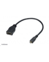 Akasa HDMI na microHDMI 25cm (AK-CBHD09-25BK) - nr 1