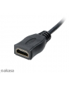 Akasa HDMI na microHDMI 25cm (AK-CBHD09-25BK) - nr 2