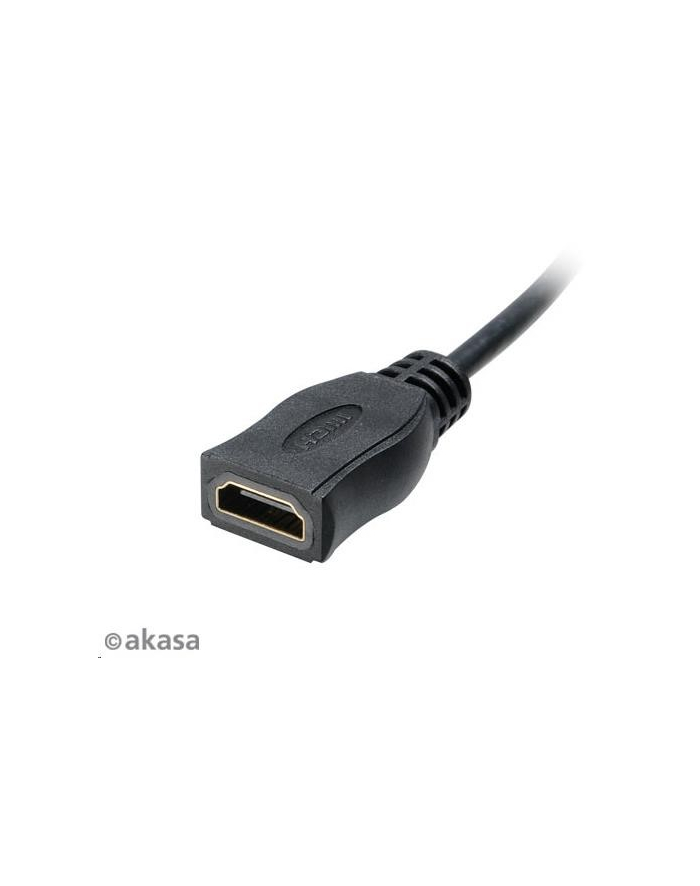 Akasa HDMI na microHDMI 25cm (AK-CBHD09-25BK) główny
