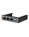 Akasa Panel FC06 V2 3.5 USB 3.0 czarny (AK-FC-06U3BK) - nr 9