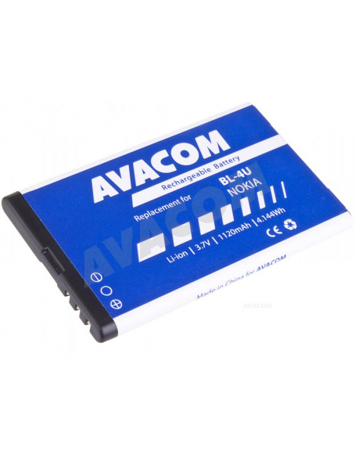 Avacom pro Nokia 5530, CK300, E66, 5530, E75, 5730, Li-Ion 3,7V 1120mAh  (GSNO-BL4U-S1120A) główny