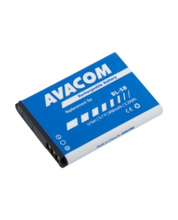 Avacom bateria do Nokia 3220, 6070, Li-Ion 3,7V 890mAh (GSNO-BL5B-S890)