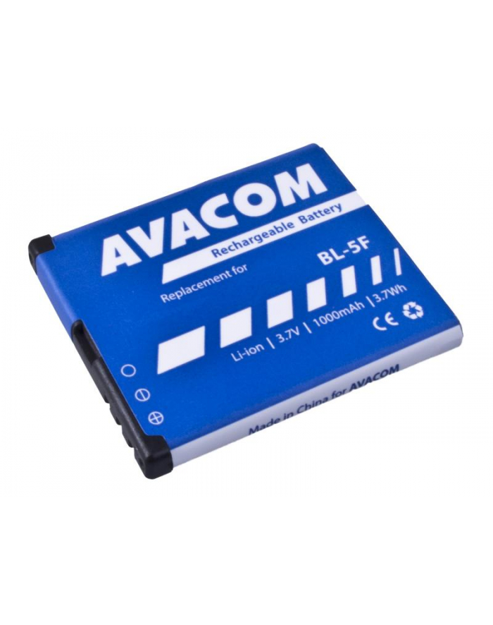 bateria Avacom PRO NOKIA N95, E65, LI-ION 3,6V 1000MAH ( BL-5F) główny