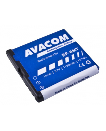 Avacom do Nokia E51, N81, N81 8GB, N82, Li-Ion 3,6V 1100mAh (GSNO-BP6MT-S1100A)