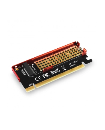 Axagon Adapter wewnętrzny PCIe x16 M.2 NVMe M-key (PCEM2S)